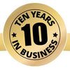10+ Years in Business