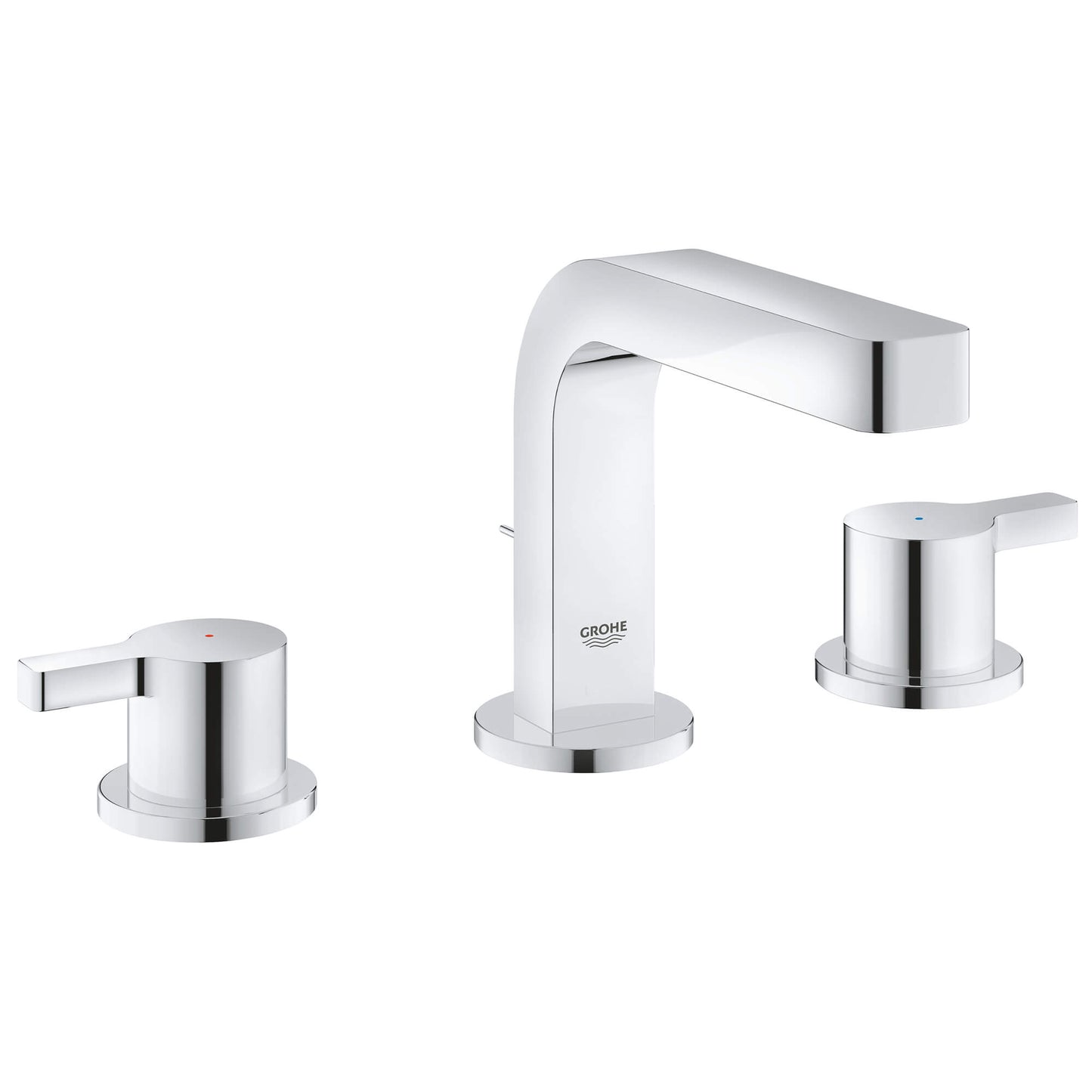 Grohe 20 574 Lineare Widespread Bathroom Faucet with Pop-Up Drain Assembly
