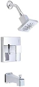 Danze - Reef 1H Tub & Shower Trim Kit w/Diverter on Spout Less Showerhead Chrome