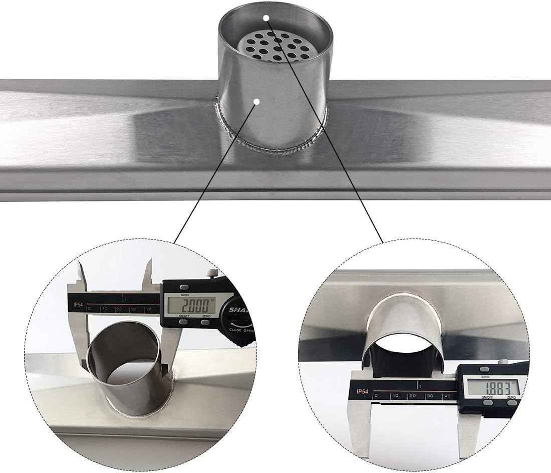 Linear Shower Drain 24-Inch In Polished