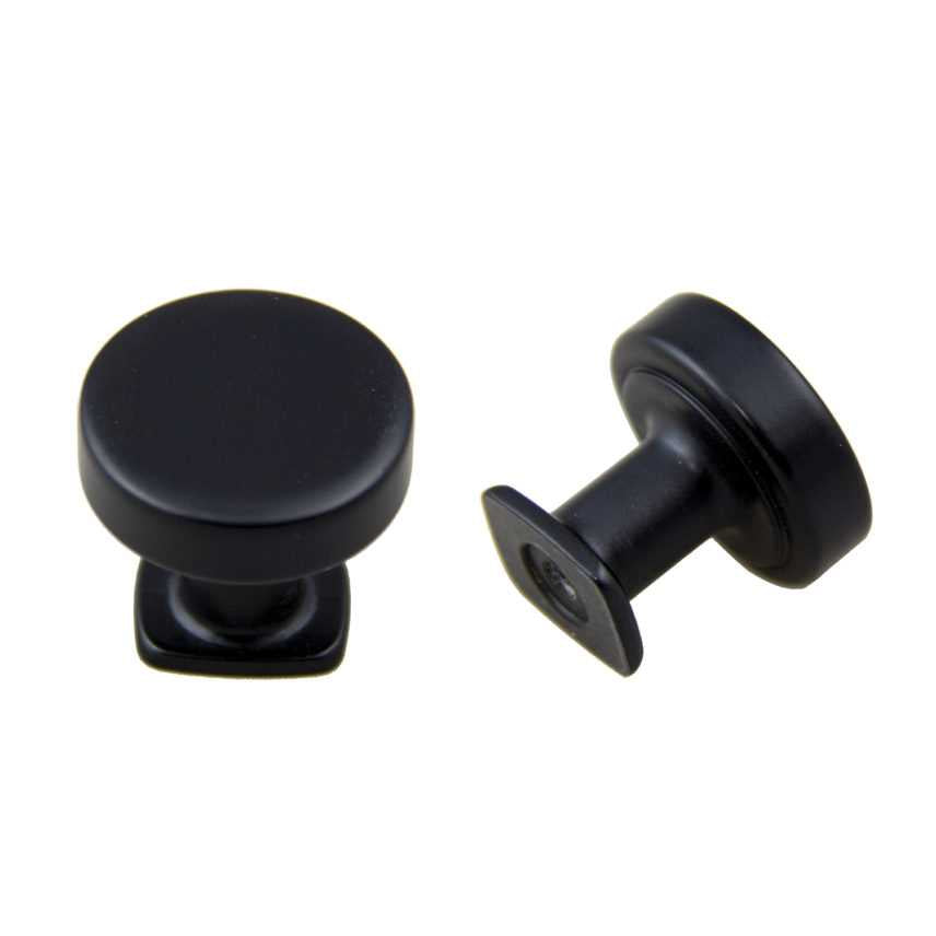 32MM FLAT TOP Knob Matte Black