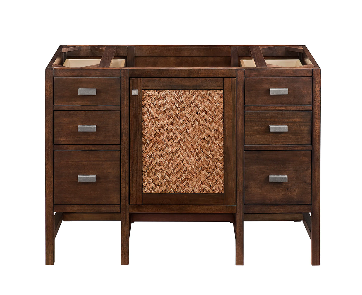 Addison 48" Single Vanity Cabinet, Mid-Century Acacia, view 3