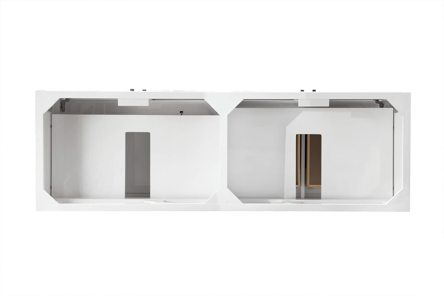 Renovate for Less Atlanta Athens 72" Double Vanity Cabinet, Glossy White, view 3