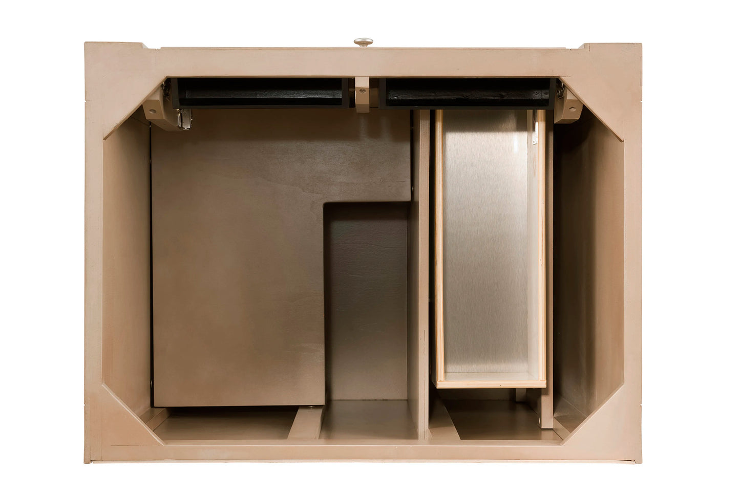 Bristol 30" Single Vanity Cabinet, Whitewashed Walnut, view 2