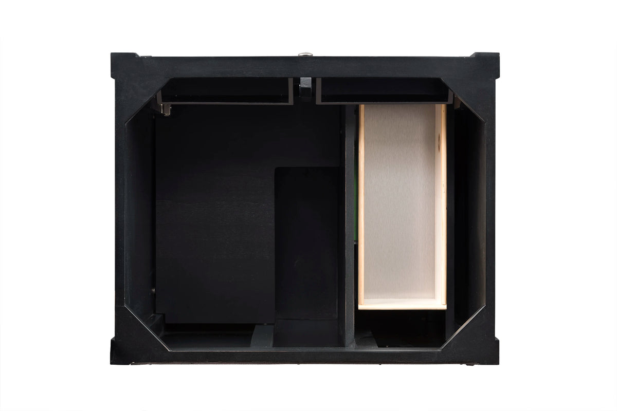 Brittany 30" Single Vanity Cabinet, Black Onyx, view 2