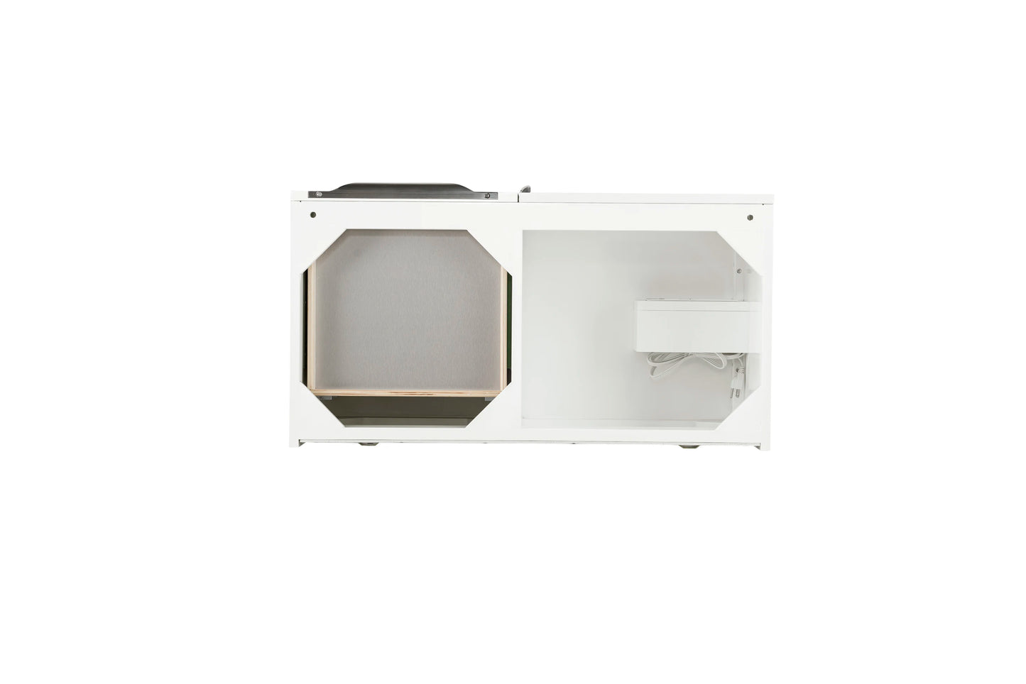 Renovate for Less Atlanta Columbia 36" Single Vanity Cabinet, Glossy White, No Hardware, view 2