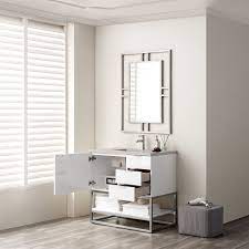 Brenlyn 36" Vanity in Glossy White