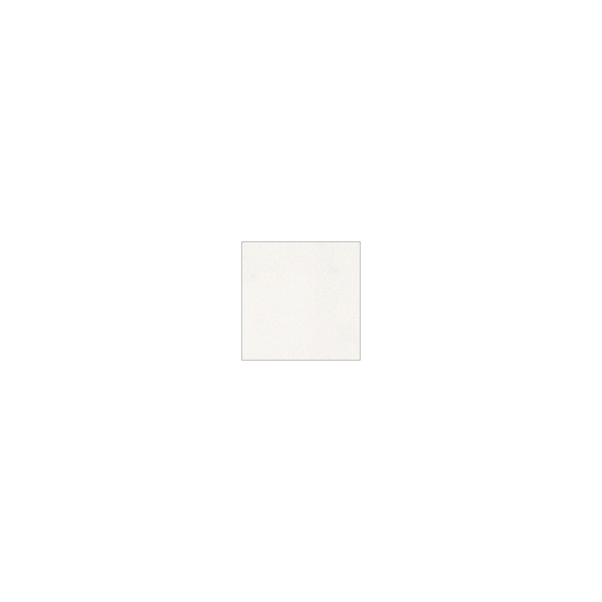 15" Linen Top, No Holes, White Zeus Silestone