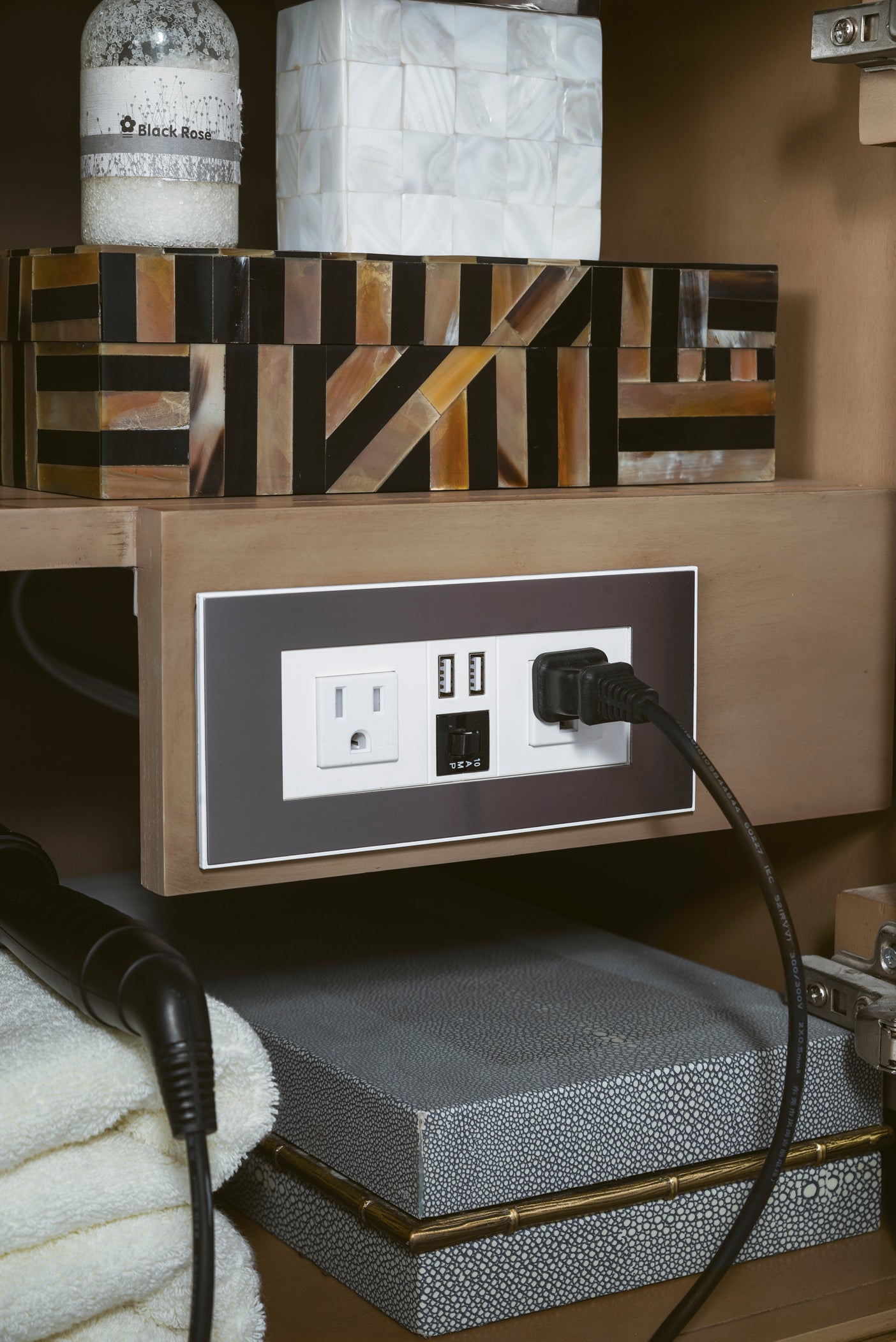 Bathroom Vanities Outlet Atlanta Renovate for LessLinear 72" Double Vanity Whitewashed Walnut w/ Glossy White Composite Top