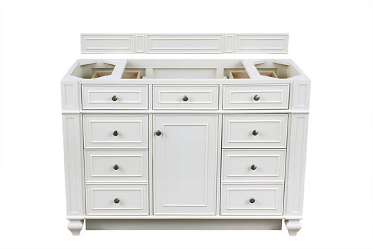 Bristol 48" Single Vanity, Bright White James Martin Vanities