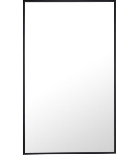 Elegant Lighting Eternity 40 Inch x 24 Inch Metal Mirror - MR4074BK Elegant Lighting