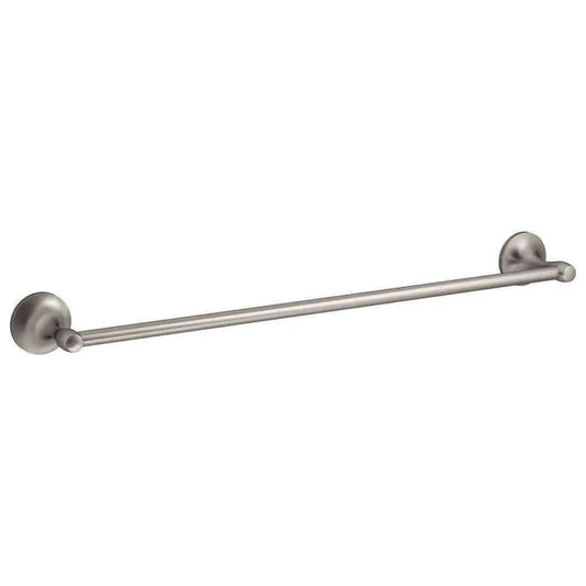2 Pack KOHLER Willamette 24 in. Towel Bar in Brushed Nickel Vibrant Brushed Nickel R99801-BN KOHLER