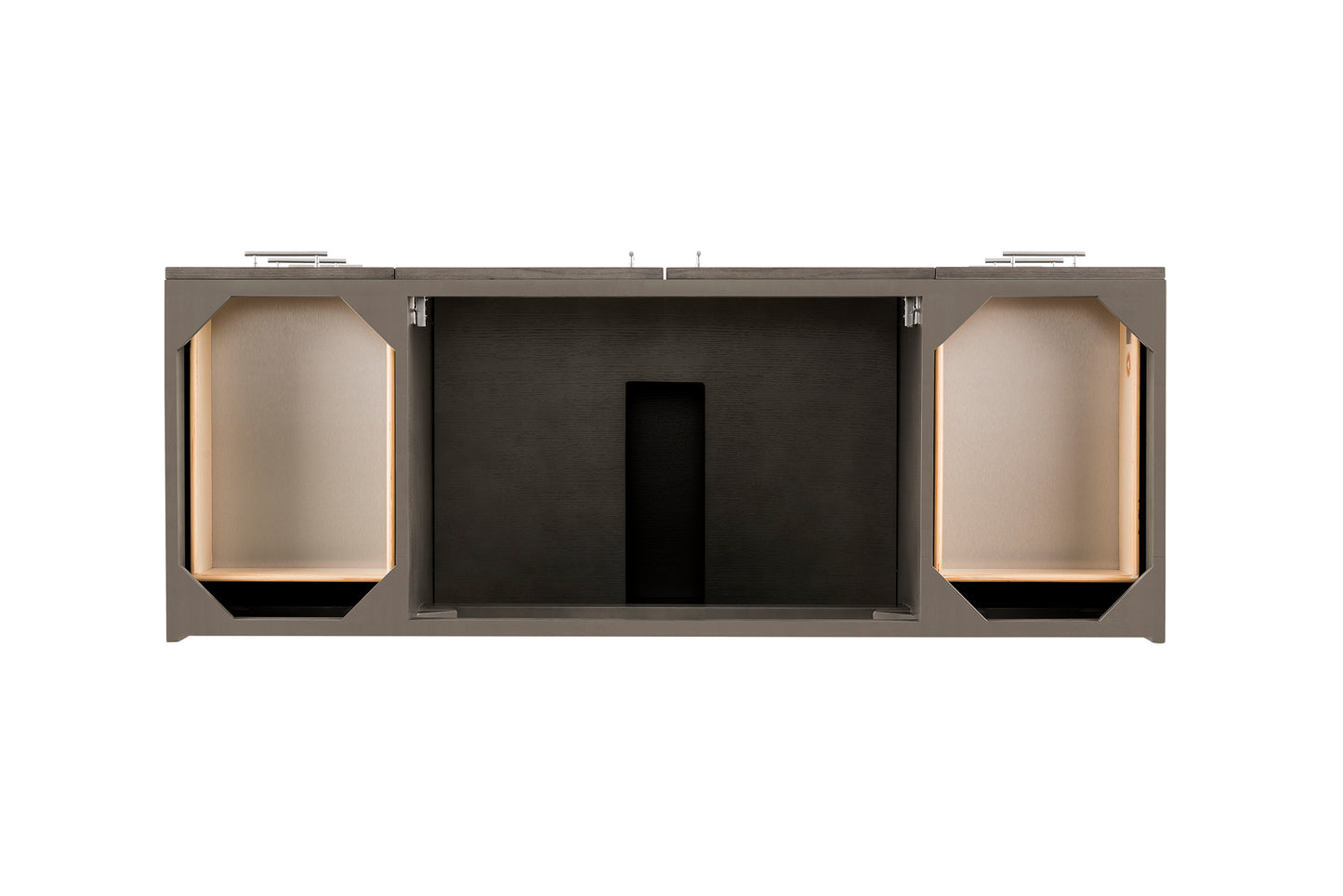 Bathroom Vanities Outlet Atlanta Renovate for LessMetropolitan 60" Single Vanity, Silver Oak