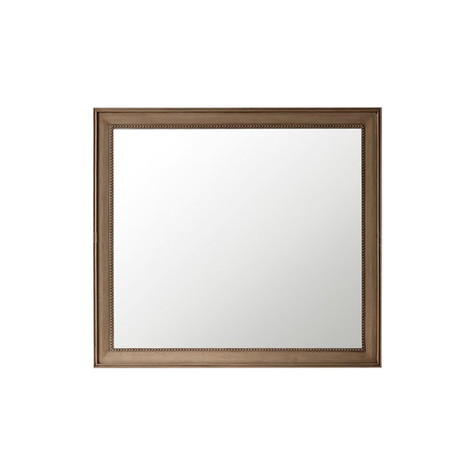 Bristol 44" Rectangular Mirror, White Washed Walnut James Martin Vanities