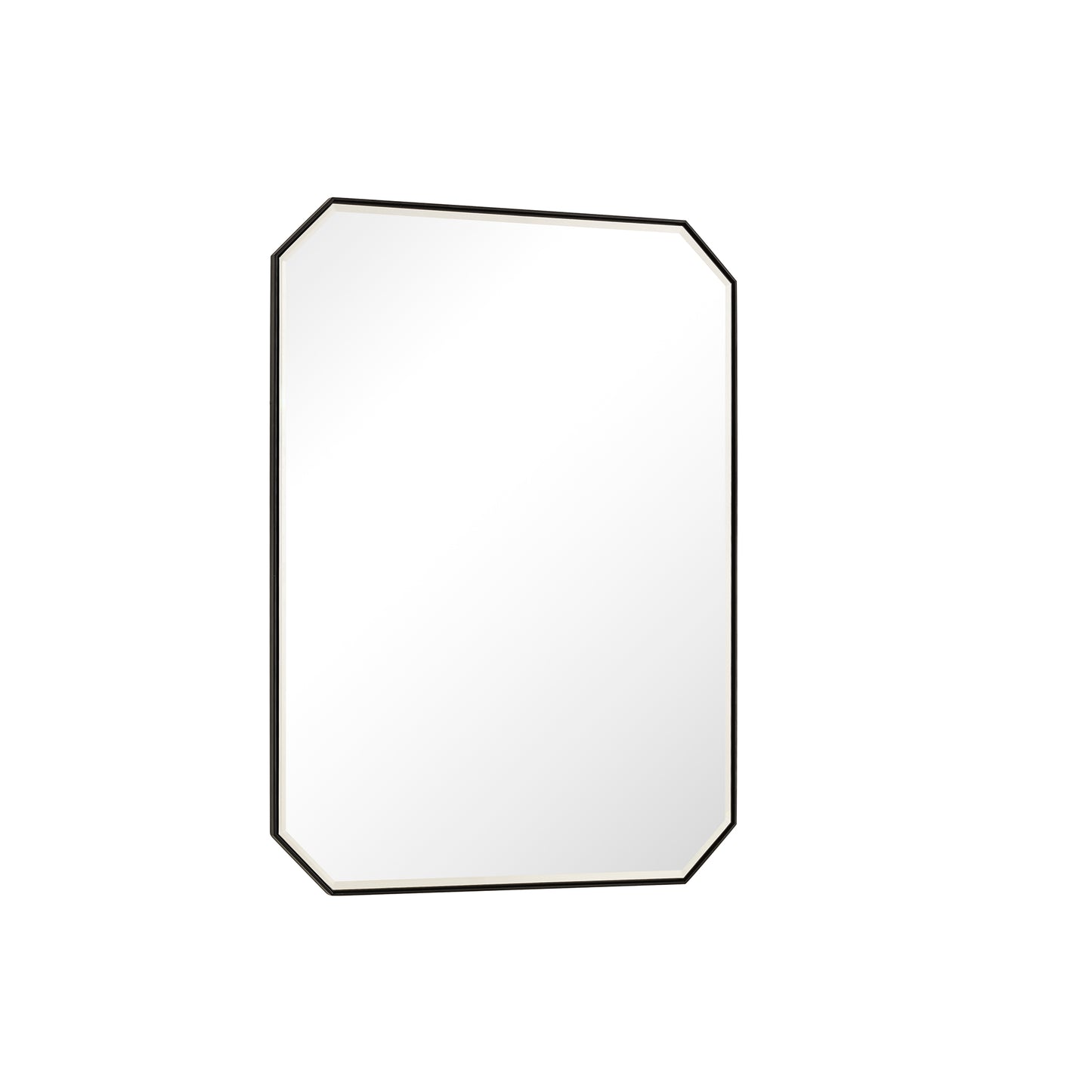 Bathroom Vanities Outlet Atlanta Renovate for LessRohe 30" Octagon Mirror, Matte Black