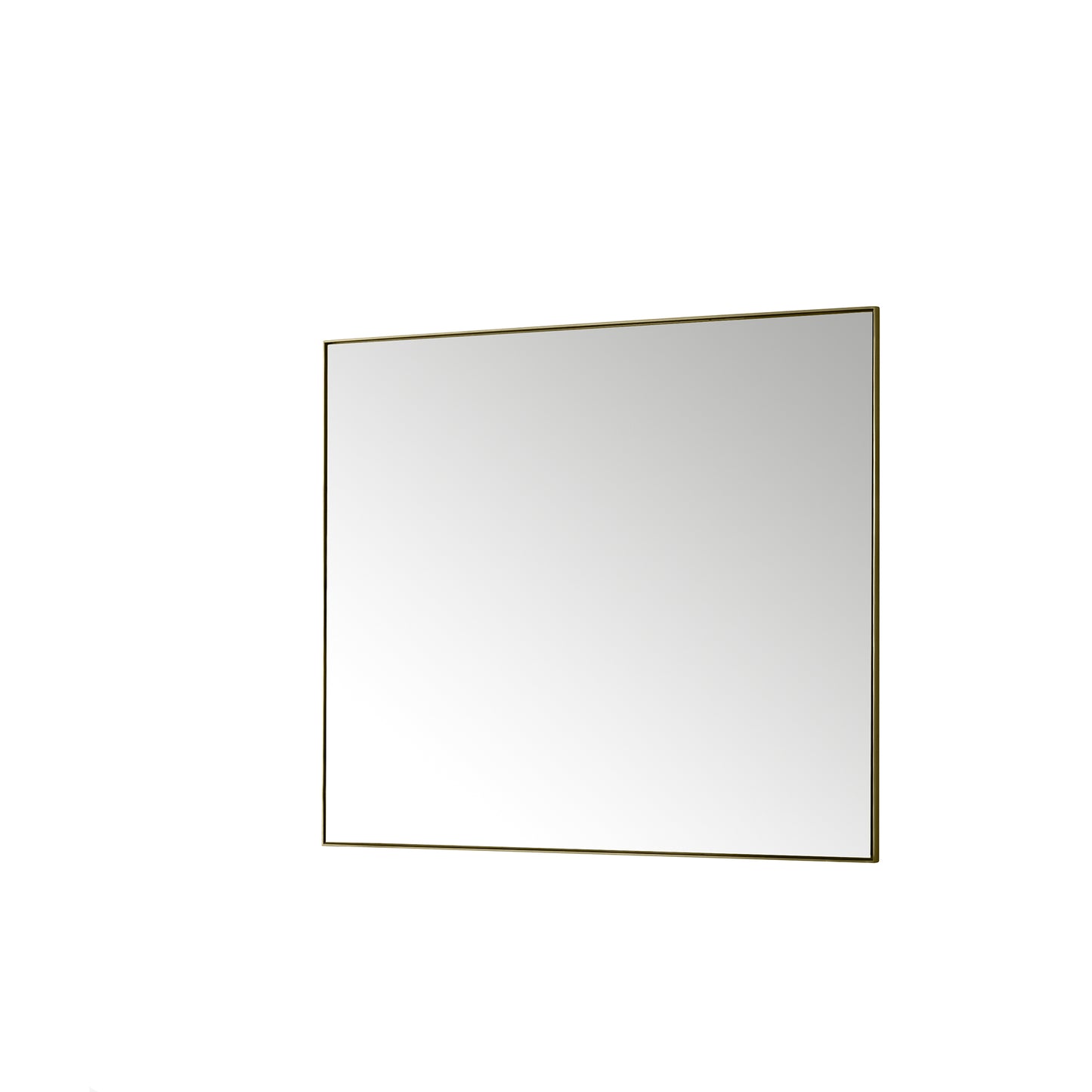 Bathroom Vanities Outlet Atlanta Renovate for LessRohe 48" Mirror, Champagne Brass