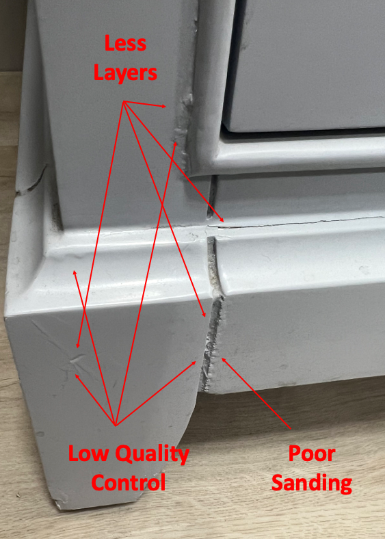 The $100 Vanity Mistake: Why 7 Coats of Finish Matter in a Humid Bathroom