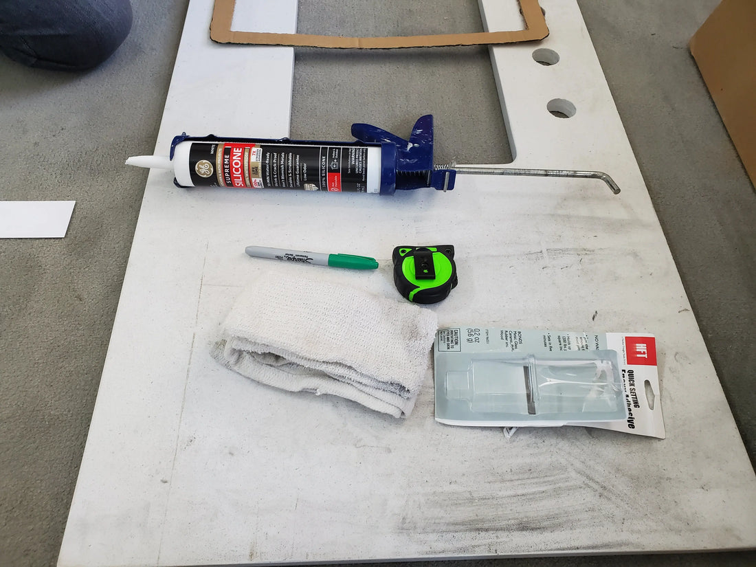How to Install a Porcelain Sink to a Solid Surface Vanity Top Renovate for Less Outlet