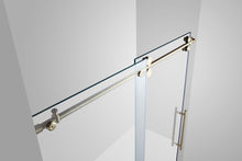 Sofi 60 in. x 79 in. Frameless Rolling Shower Door in Champaign Gold