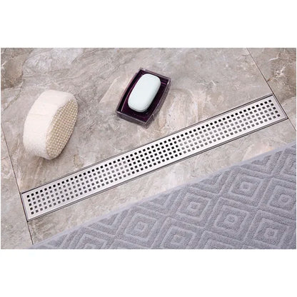 24'' W Linear Grid Shower Drain Neodrain