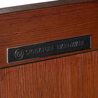 60" Elmdale Double Vanity for Undermount Sinks - Antique Brown Signature Hardware