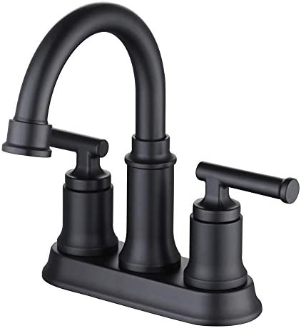 Glacier Bay Oswell 4" Centerset Bath Faucet In Matte Black