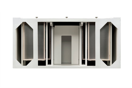 Renovate for Less Atlanta Bristol 48" Single Vanity Cabinet, Bright White