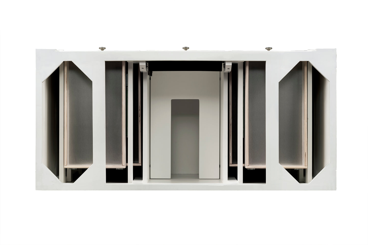 Renovate for Less Atlanta Bristol 48" Single Vanity Cabinet, Bright White