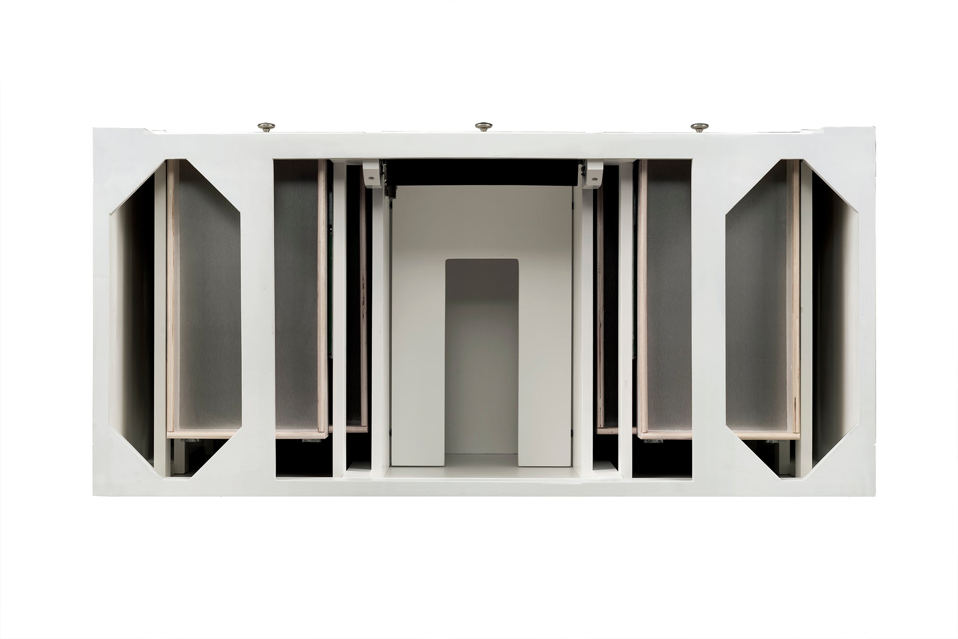 Renovate for Less Atlanta Bristol 48" Single Vanity Cabinet, Bright White