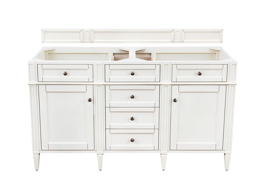 Brittany 60" Double Vanity in Bright White