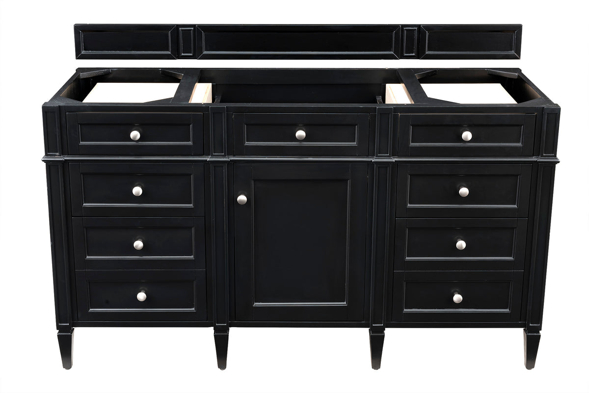 Renovate for Less Atlanta Brittany 60" Single Vanity Cabinet, Black Onyx