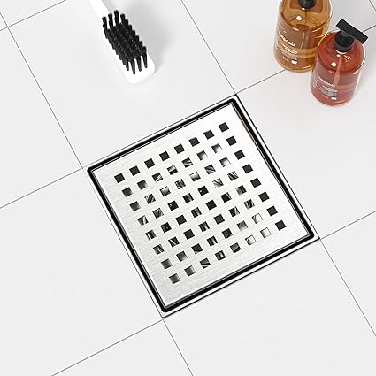 Neodrain 4-Inch Square Shower Drain Neodrain