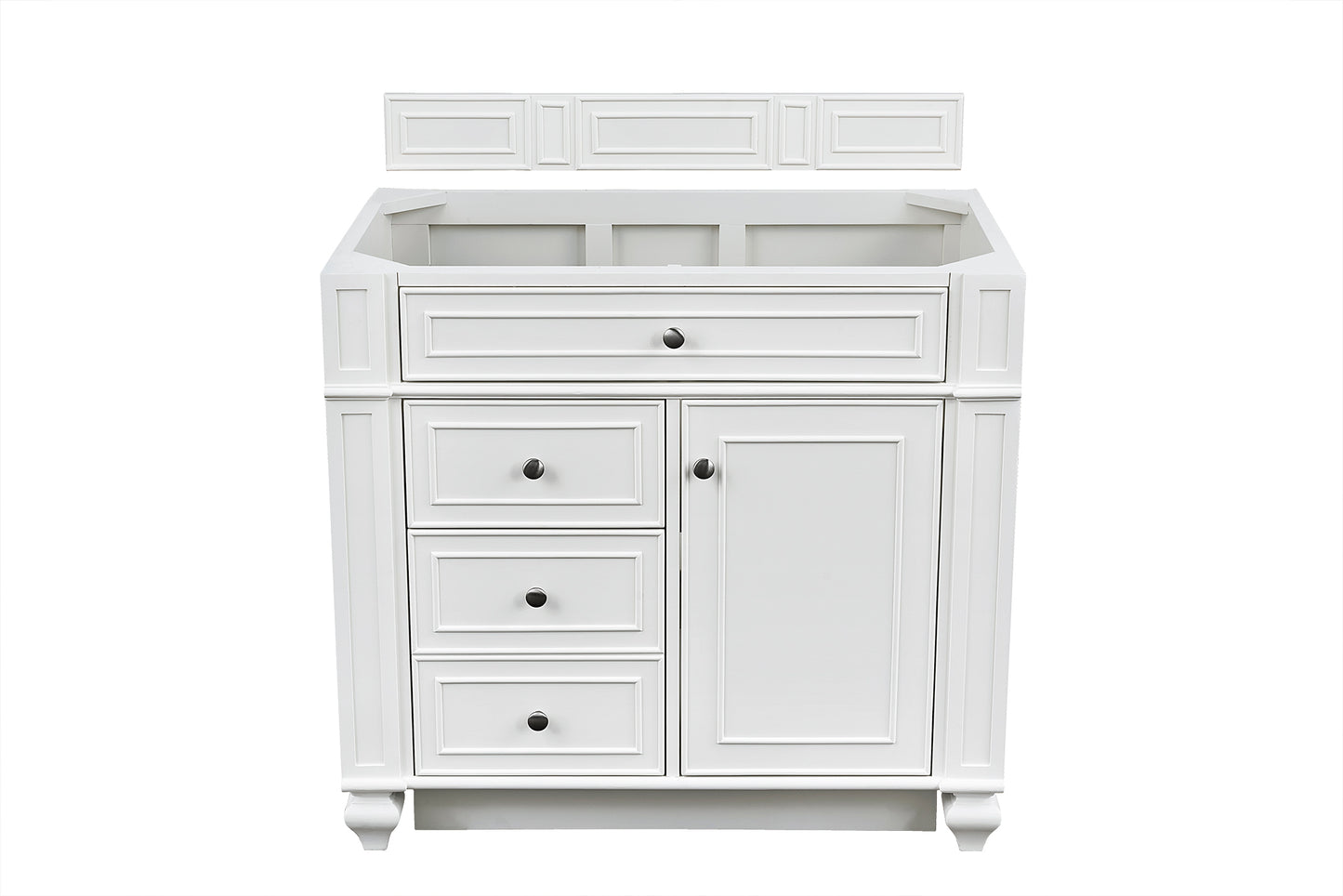 Renovate for Less Atlanta Bristol 36" Single Vanity Cabinet, Bright White