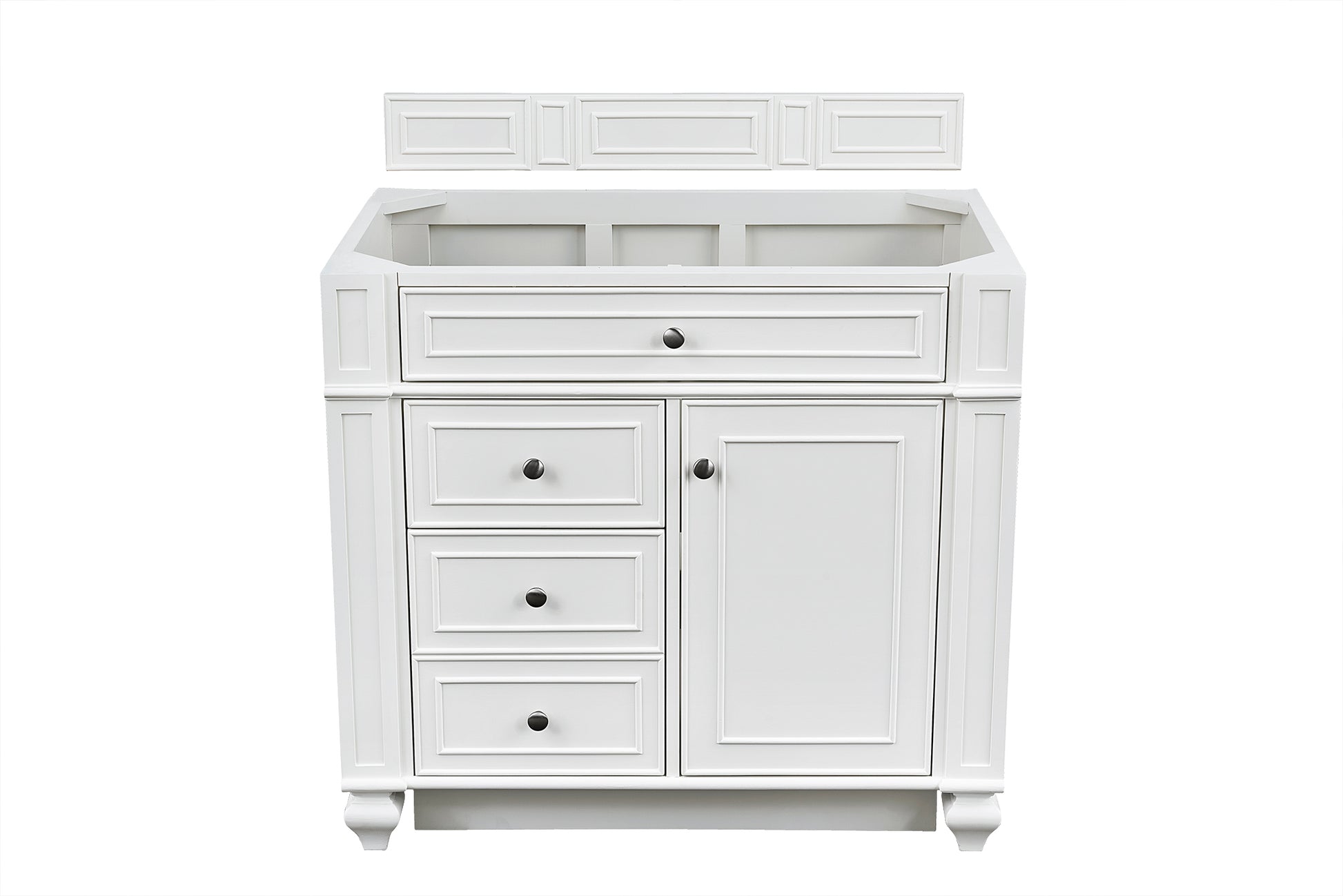 Renovate for Less Atlanta Bristol 36" Single Vanity Cabinet, Bright White