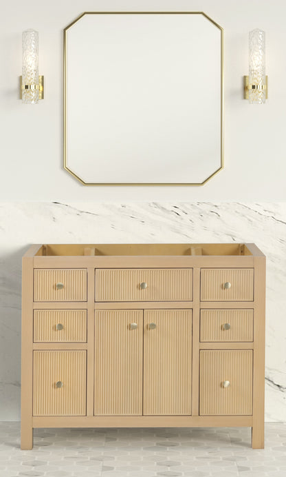 Bristol 41.5 in. All Wood Vanity in Natural White Ash - Cabinet Only