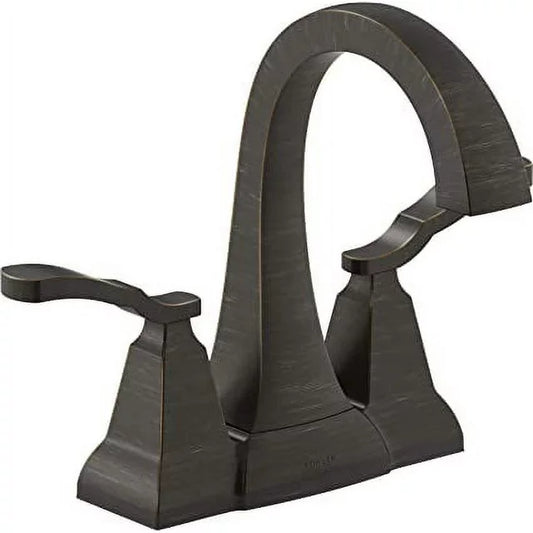 Kohler Ridgeport 4"Centerset Faucet In Black