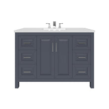 Kennesaw 47.5 inch Bathroom Vanity in Charcoal- Cabinet Only Atlanta Vanity & Bathworks