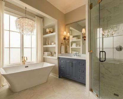 Kennesaw 47.5 inch Bathroom Vanity in Charcoal- Cabinet Only