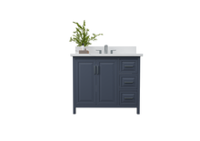 Kennesaw 41.5 inch Bathroom Vanity in Charcoal- Cabinet Only
