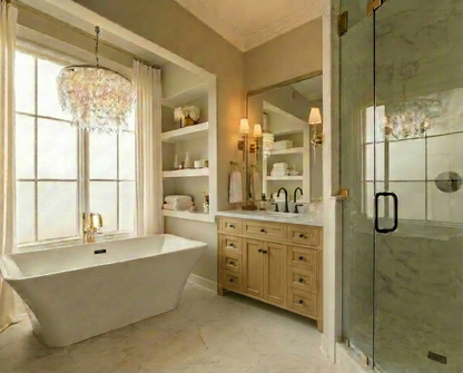 Kensington 41.5 in All Wood Vanity in Desert Oak - Cabinet Only