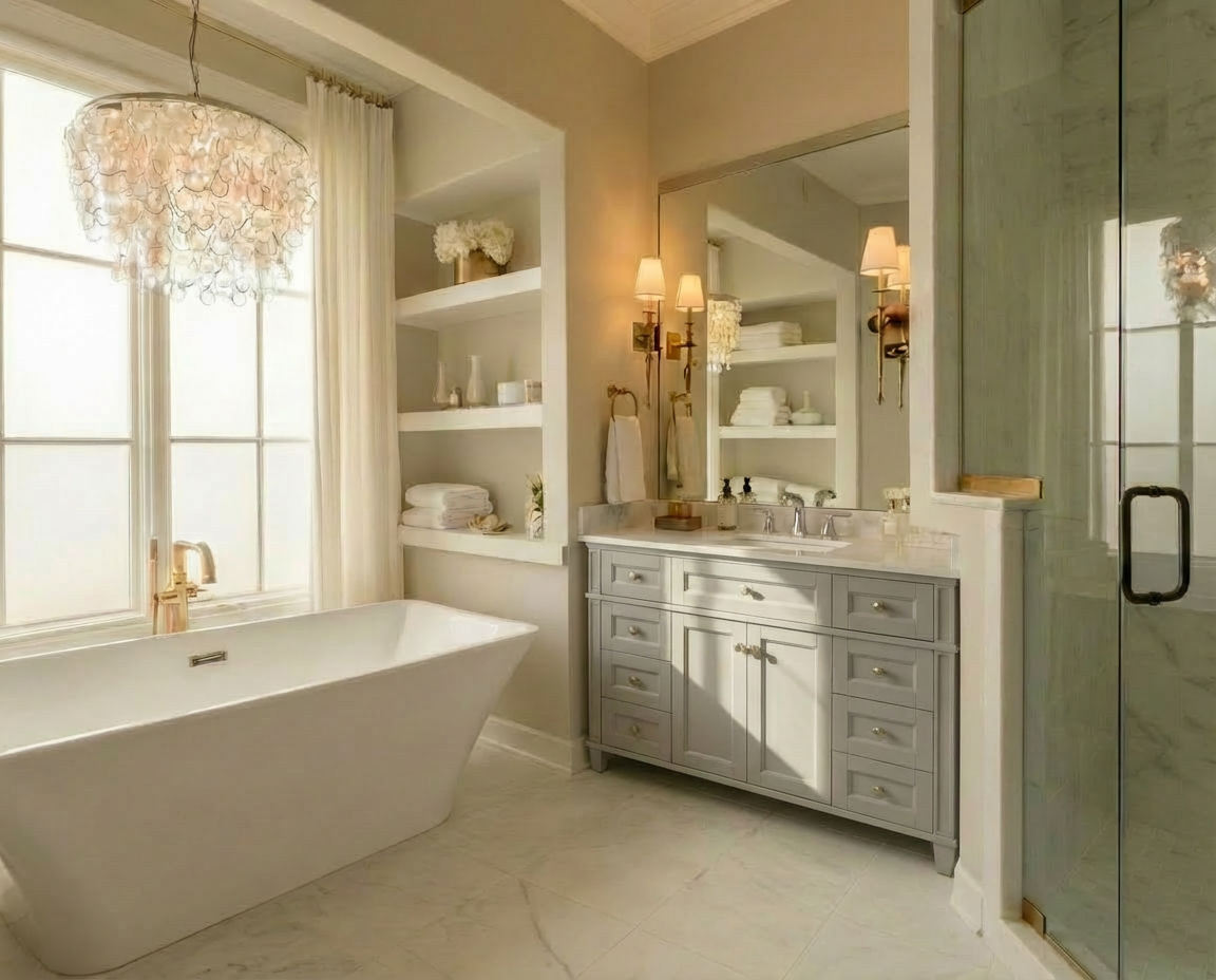 Kensington 47.5 in All Wood Vanity in Metal Gray - Cabinet Only