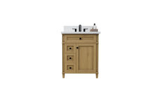 Load image into Gallery viewer, Kensington 29.5 Left Drawers in All Wood Vanity in Desert Oak - Cabinet Only ER VANITIES