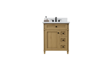 Load image into Gallery viewer, Kensington 29.5 Right Drawers in All Wood Vanity in Desert Oak - Cabinet Only ER VANITIES