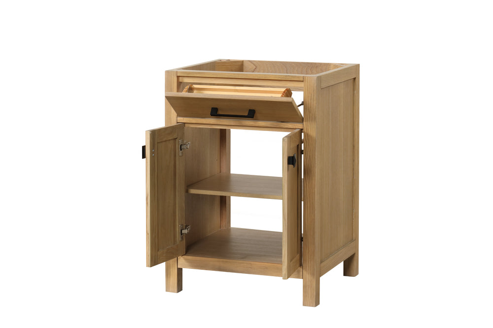 London 24 Inch- Single Bathroom Vanity in Desert Oak ER VANITIES