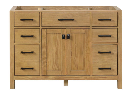 London 47.5 Inch- Single Bathroom Vanity in Desert Oak ER VANITIES