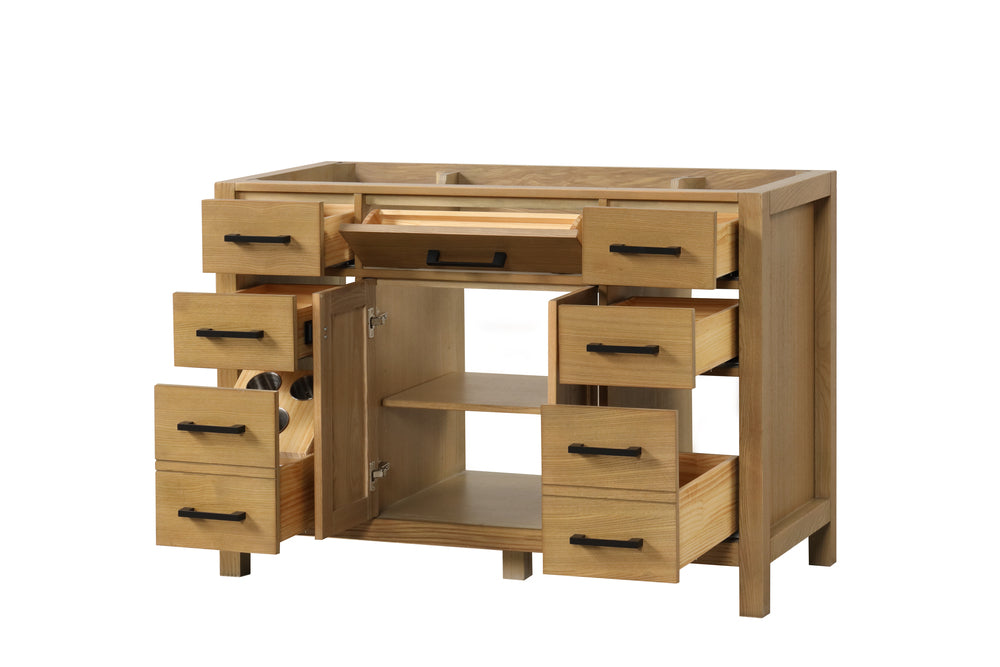 London 47.5 Inch- Single Bathroom Vanity in Desert Oak ER VANITIES