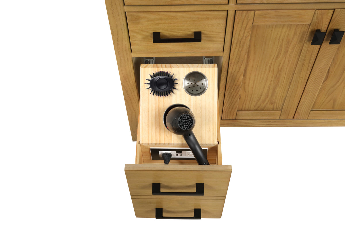 London 47.5 Inch- Single Bathroom Vanity in Desert Oak ER VANITIES
