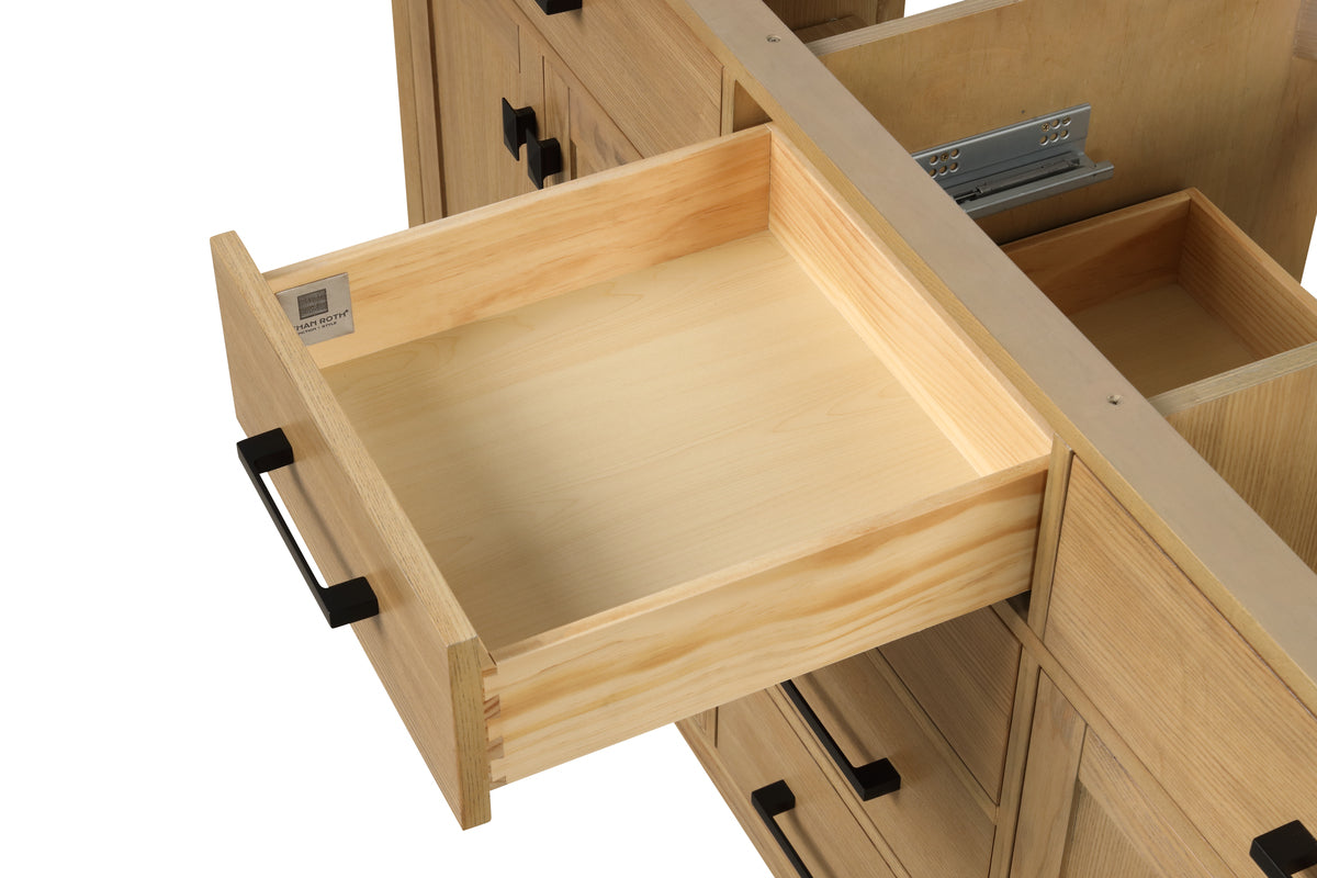 London 35.5 Inch- Single Bathroom Vanity in Desert Oak ER VANITIES