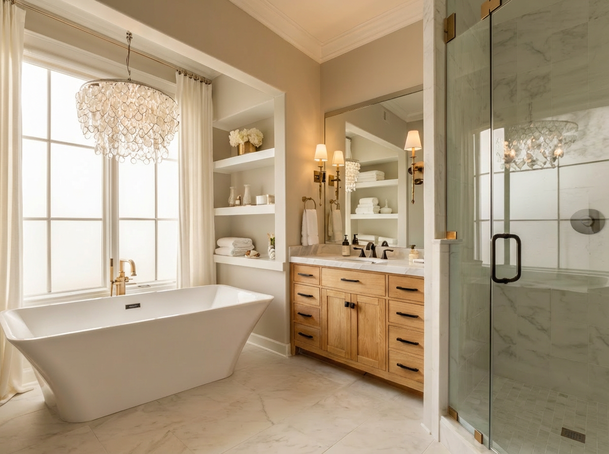 London 47.5 Inch- Single Bathroom Vanity in Desert Oak