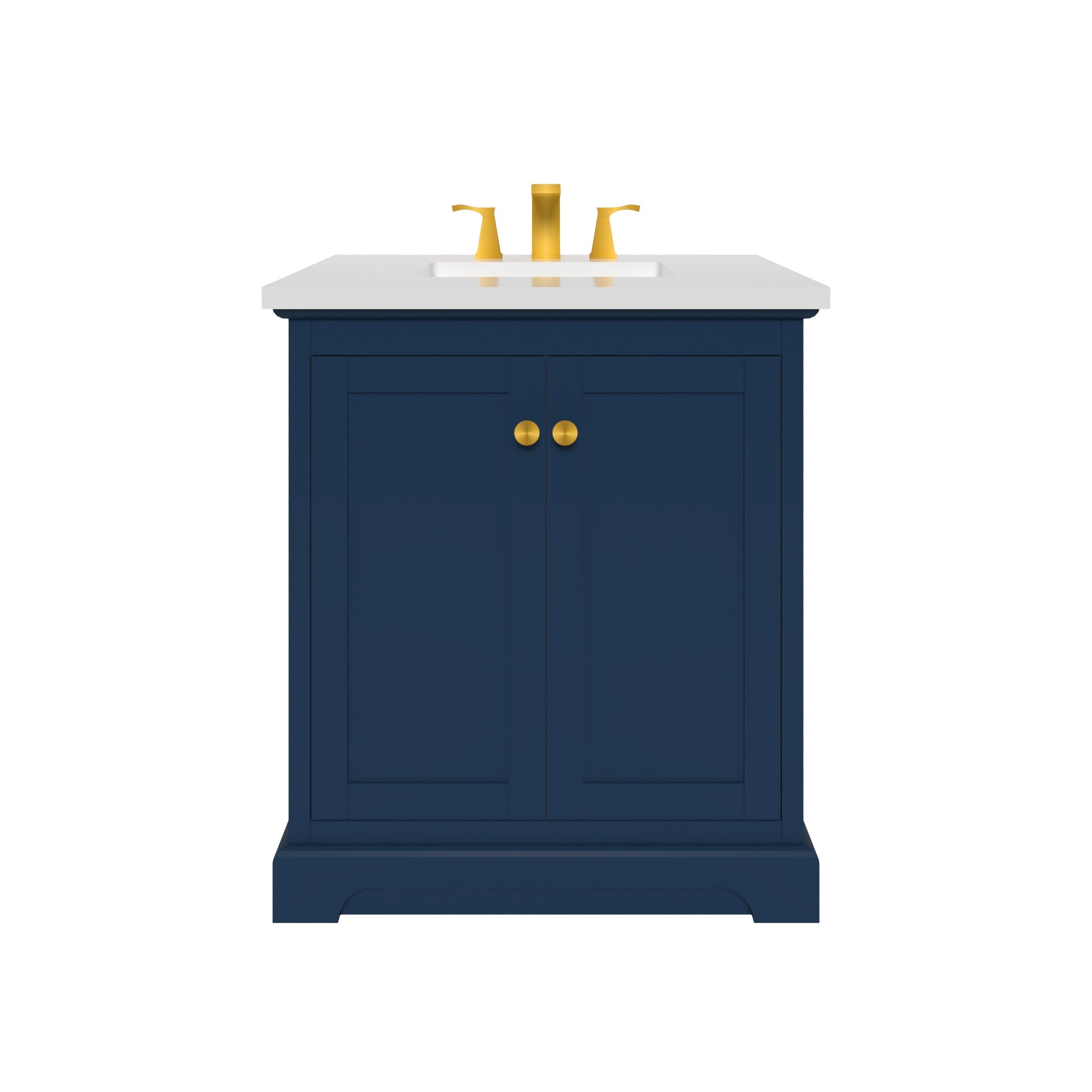 Marietta 29.5 inch Bathroom Vanity in Blue- Cabinet Only Atlanta Vanity & Bathworks